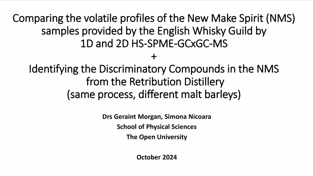 Can you really taste different barley varieties in New Make Spirit?