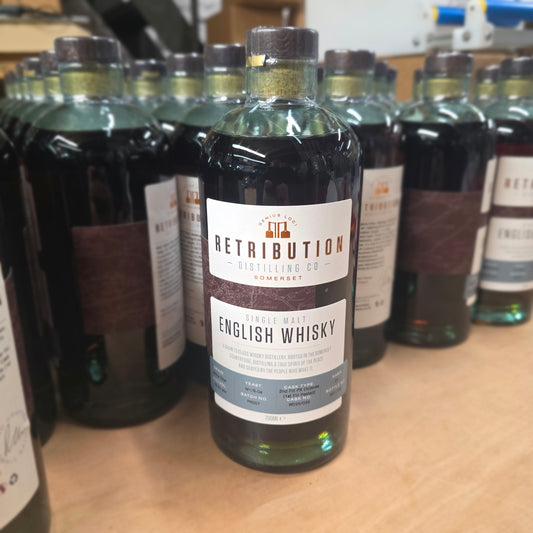 Single Malt English Whisky PR007 - 2nd Fill PX Octaves (Peated)